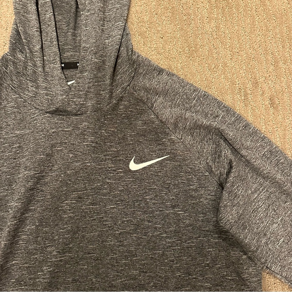 Nike Heather Grey Lightweight Pullover - image 5